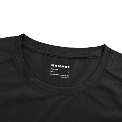 MAMMUT/Mammoth outdoor quick-drying mesh geometric short-sleeves