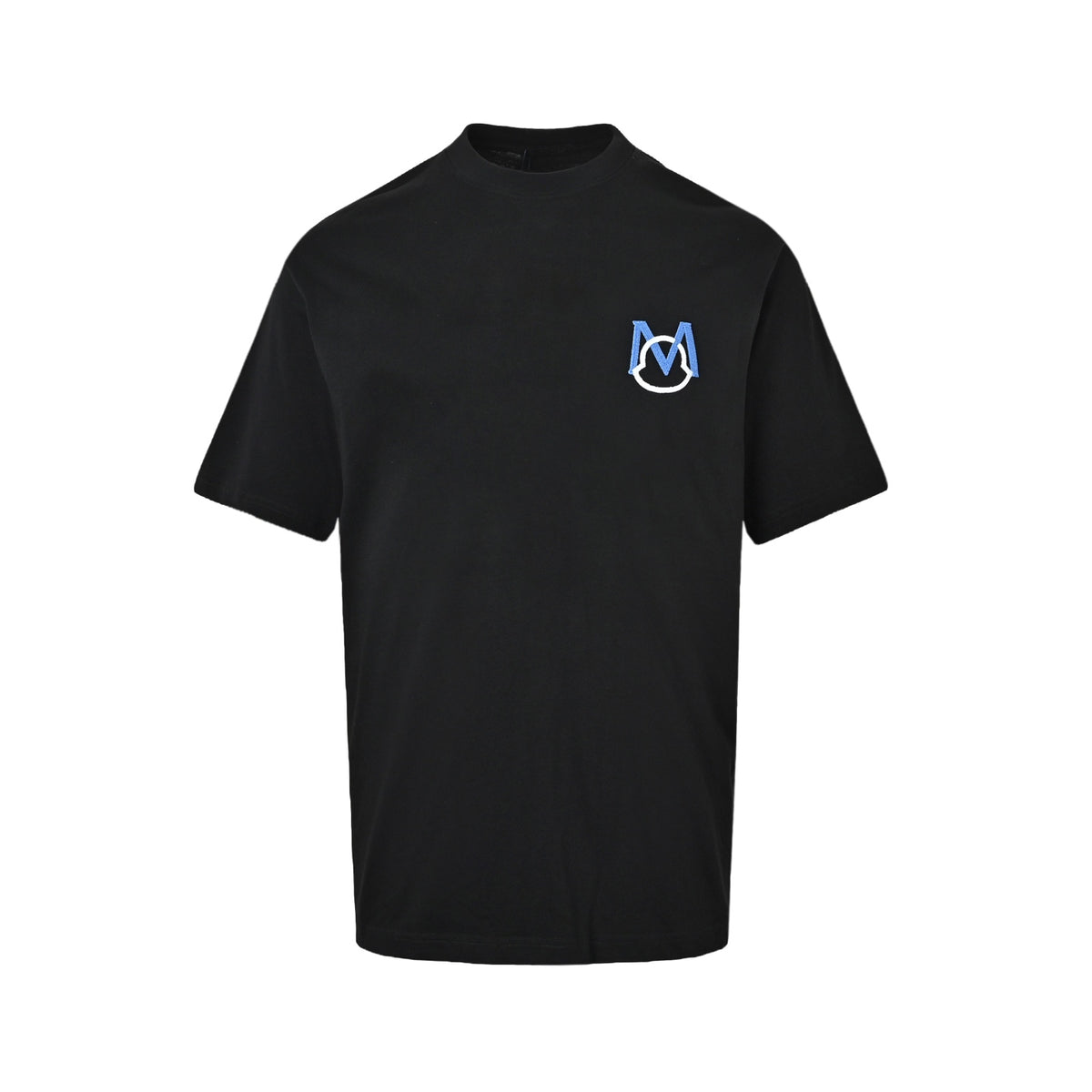 Moncler/muzzled front and back patch embroidery 1952 short sleeves