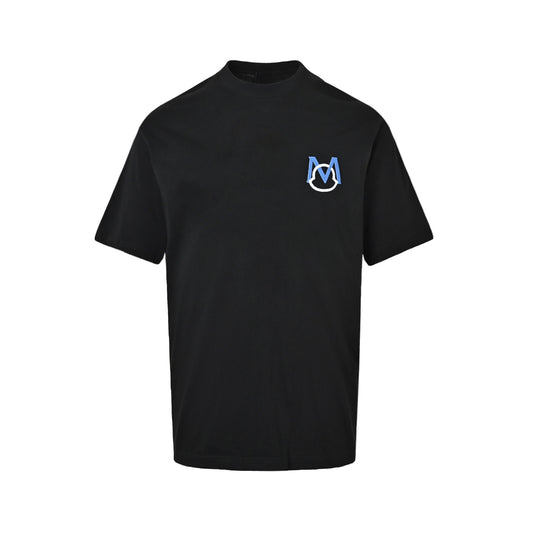 Moncler/muzzled front and back patch embroidery 1952 short sleeves