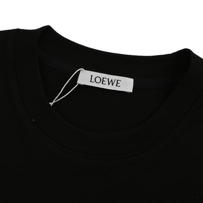 Loewe/Luo Yiwei 25ss pocket embossed logo short sleeves