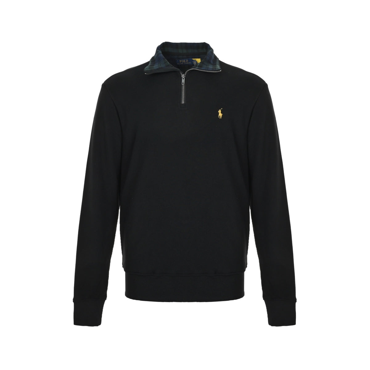 Ralph Lauren gold label embroidered half-zip sweatshirt