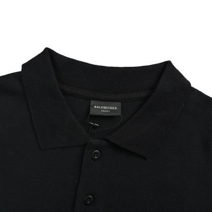 Balenciaga/Balanciaga 25ss Coke embroidered Polo short sleeves