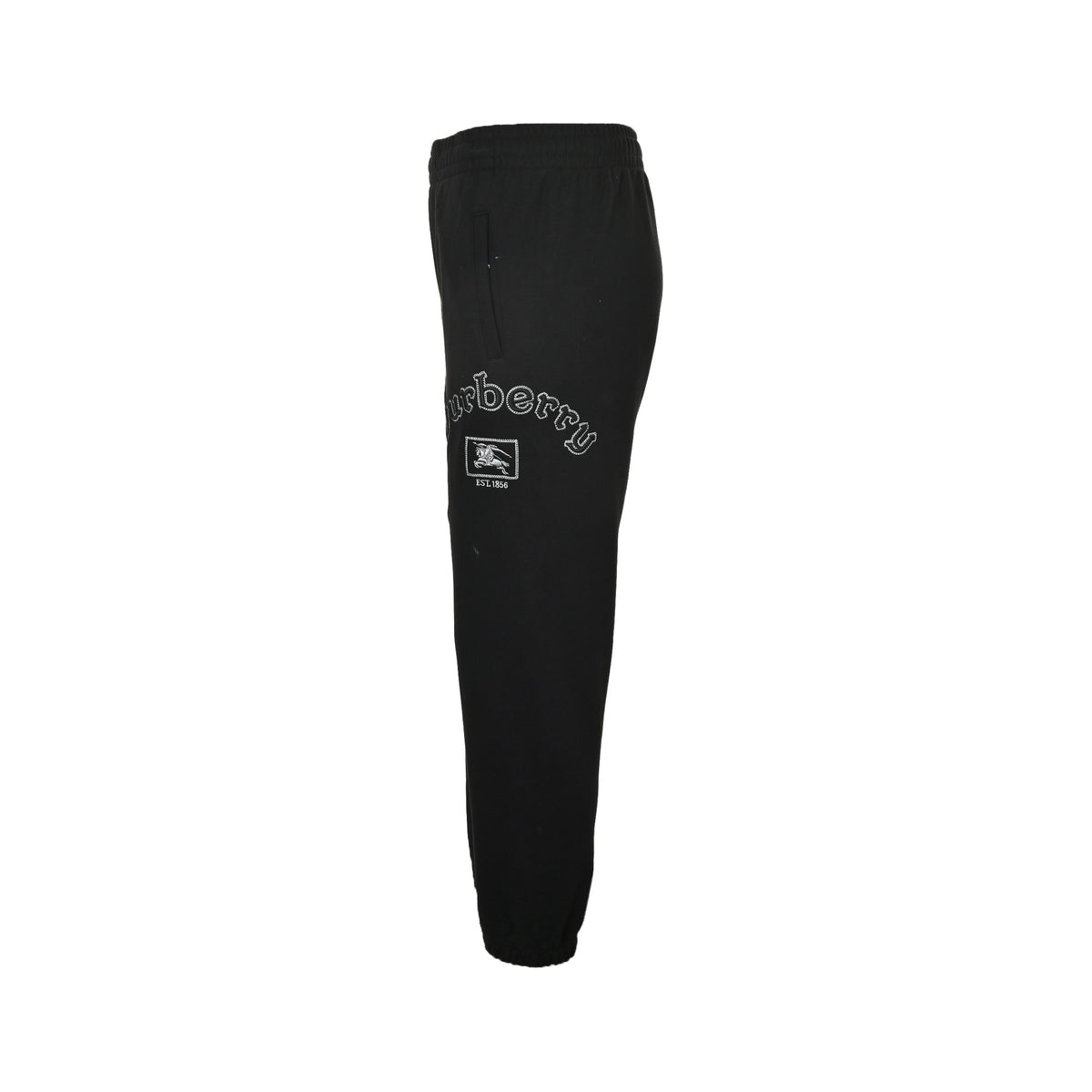 Burberry letter logo war horse embroidered trousers