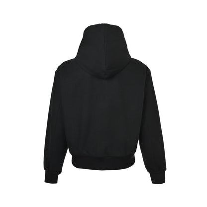 Louis Vuitton 25Fw metal logo suit zipper hooded jacket
