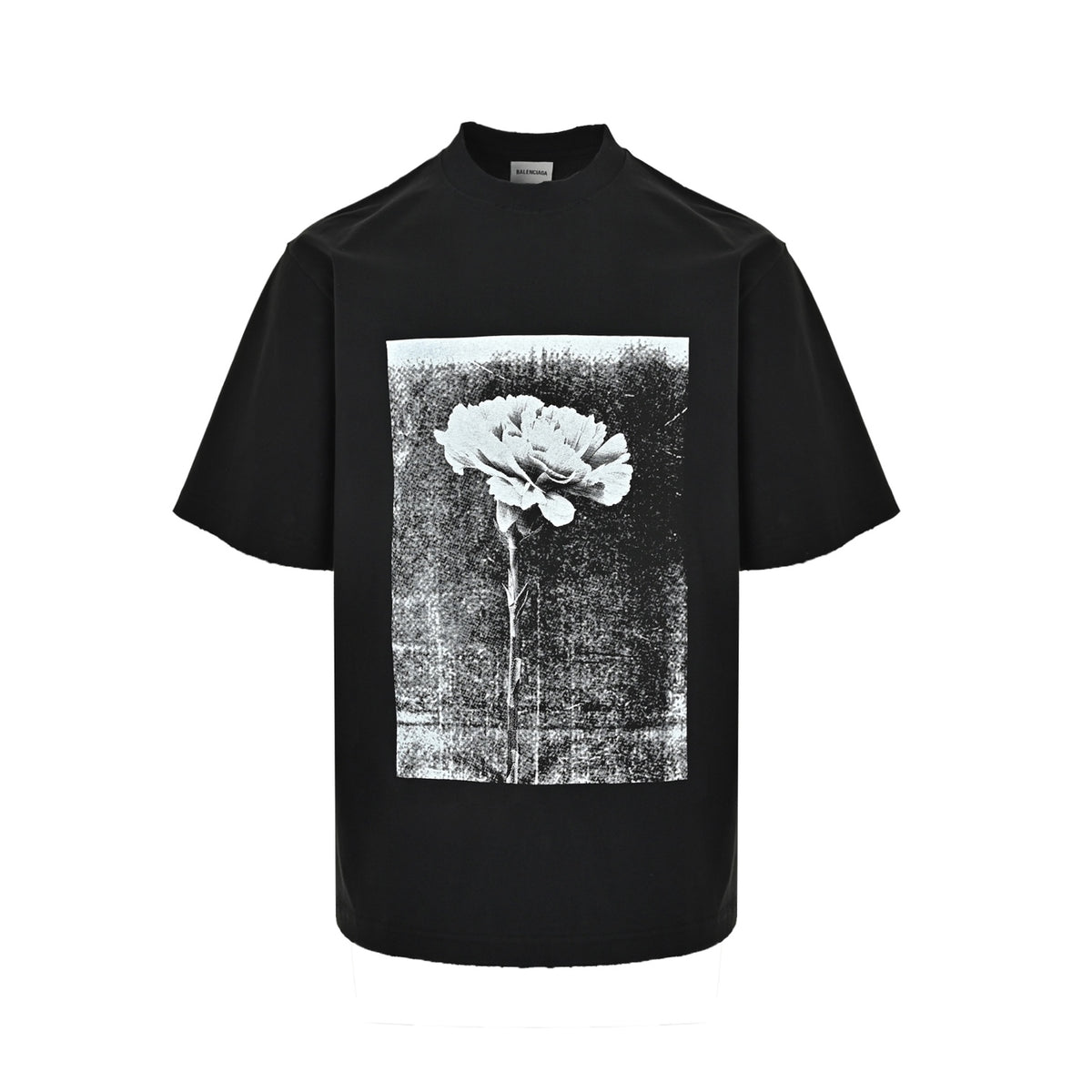 Balenciaga 26ss floral print short sleeves