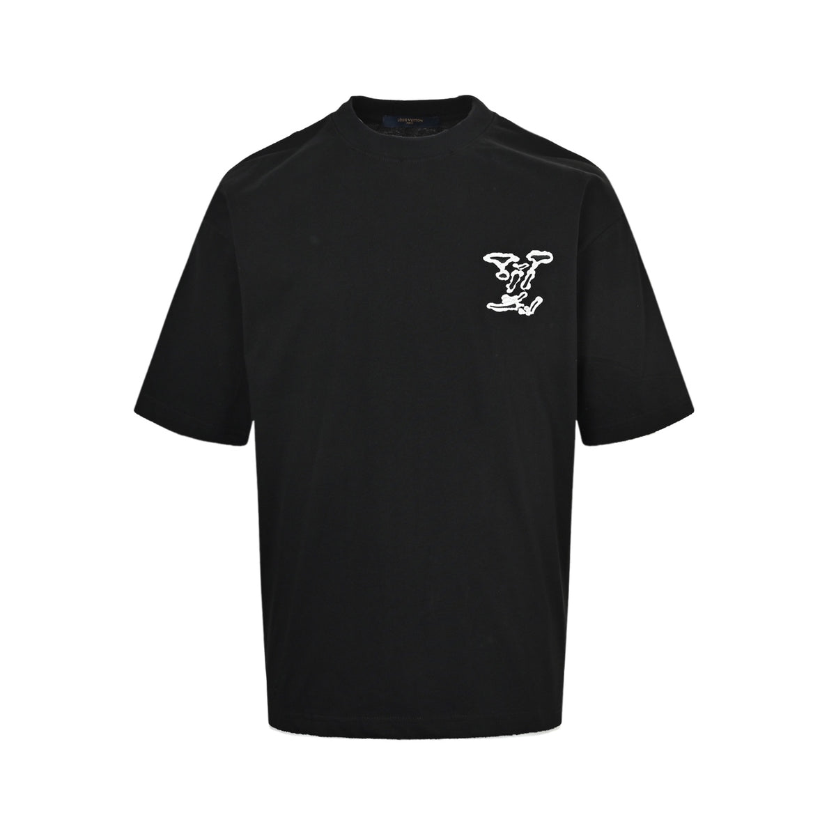 Louis Vuitton 26ss cloud letter logo embroidered short sleeves