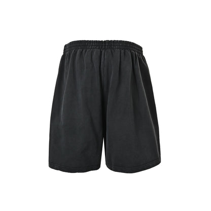 Balenciaga 25ss Manchester United badge embroidered shorts