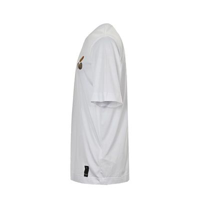 Fendi 25ss hot dog pizza badge embroidered short sleeves