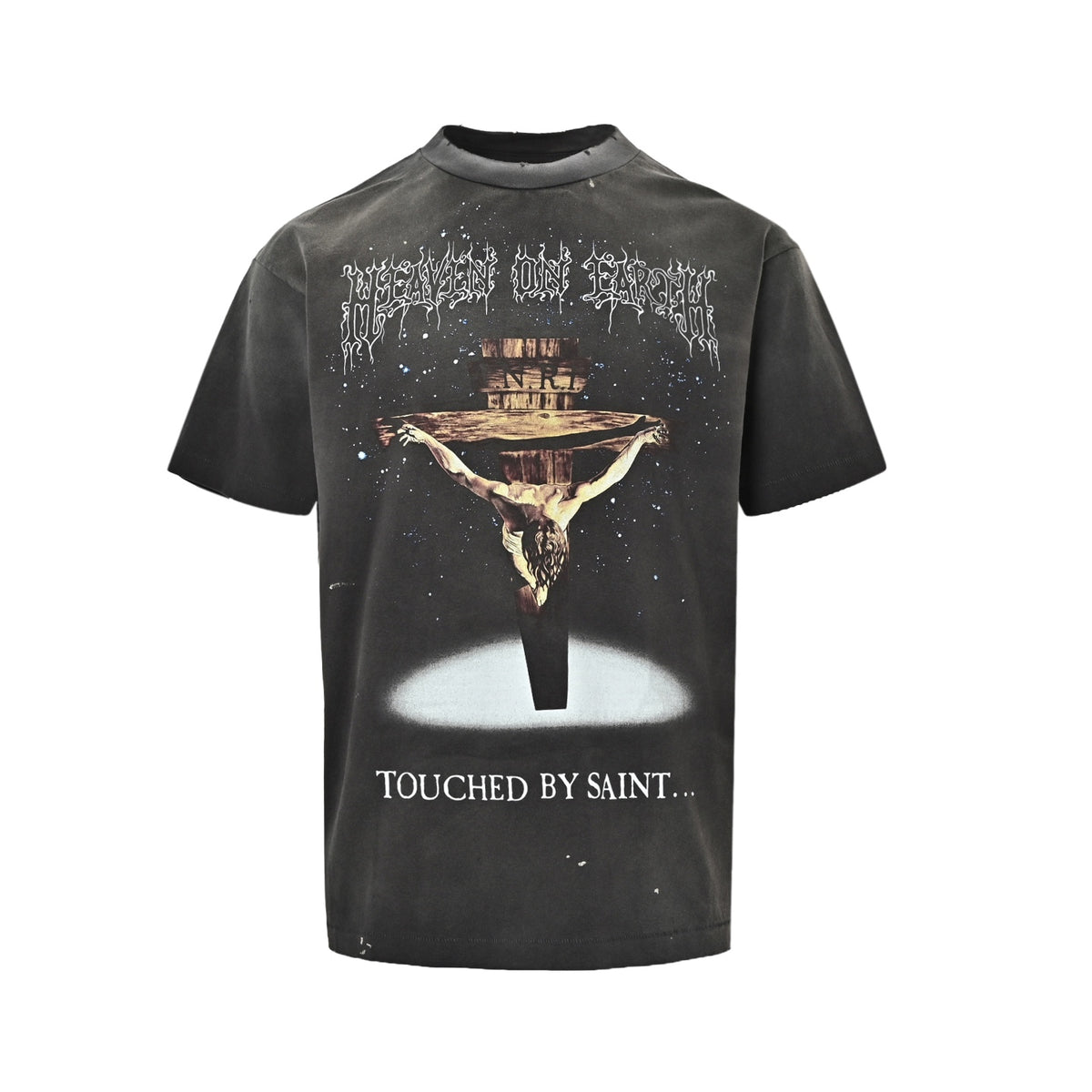 SAINT MICHAEL Jesus and Mary Passion printed short sleeves