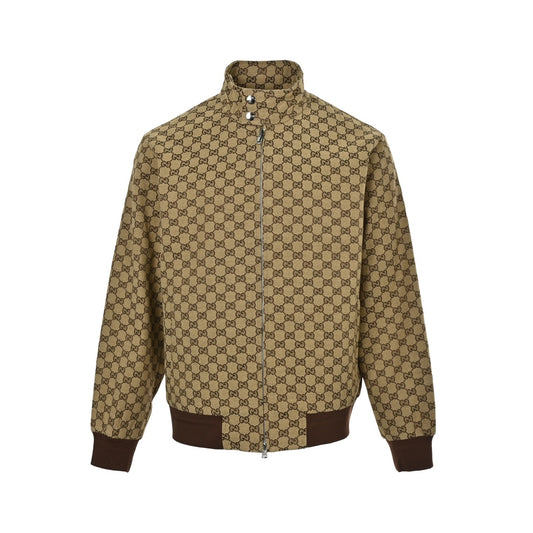 Gucci 25Fw GG all-over printed jacquard jacket