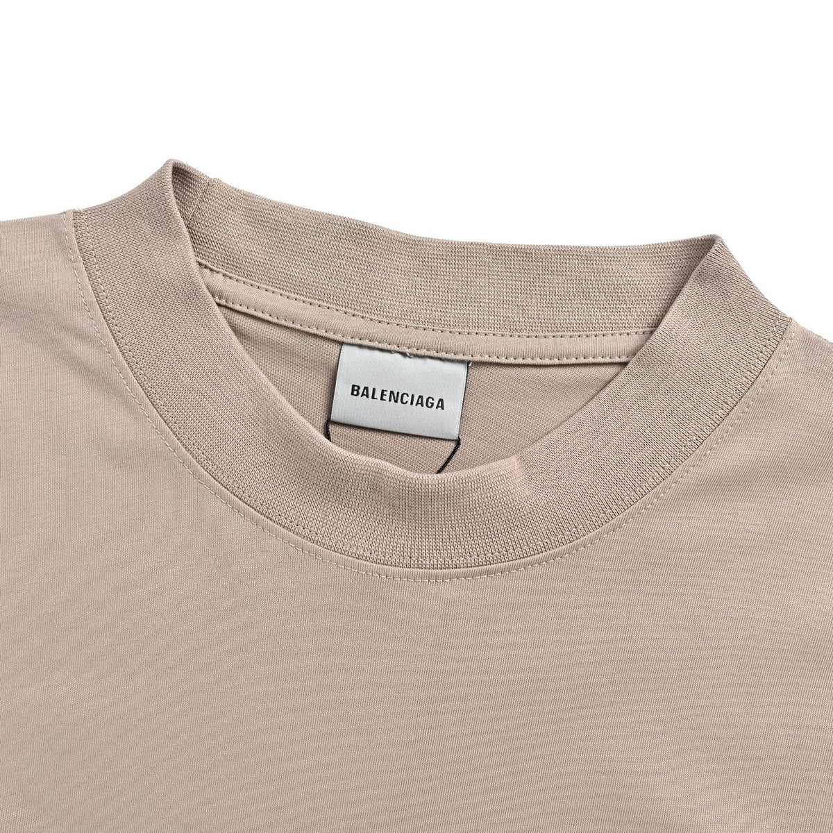 Balenciaga/Balanciaga 26ss 520 printed label short sleeves