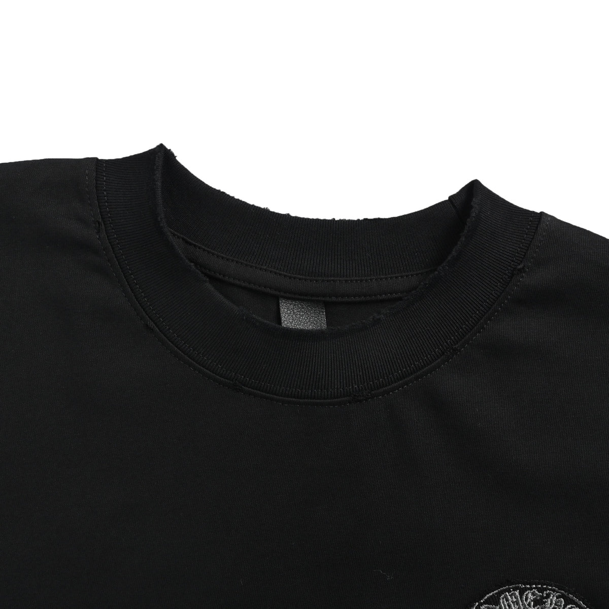 Chrome Hearts Heavy Industry Appliqué Embroidered Logo Short Sleeves