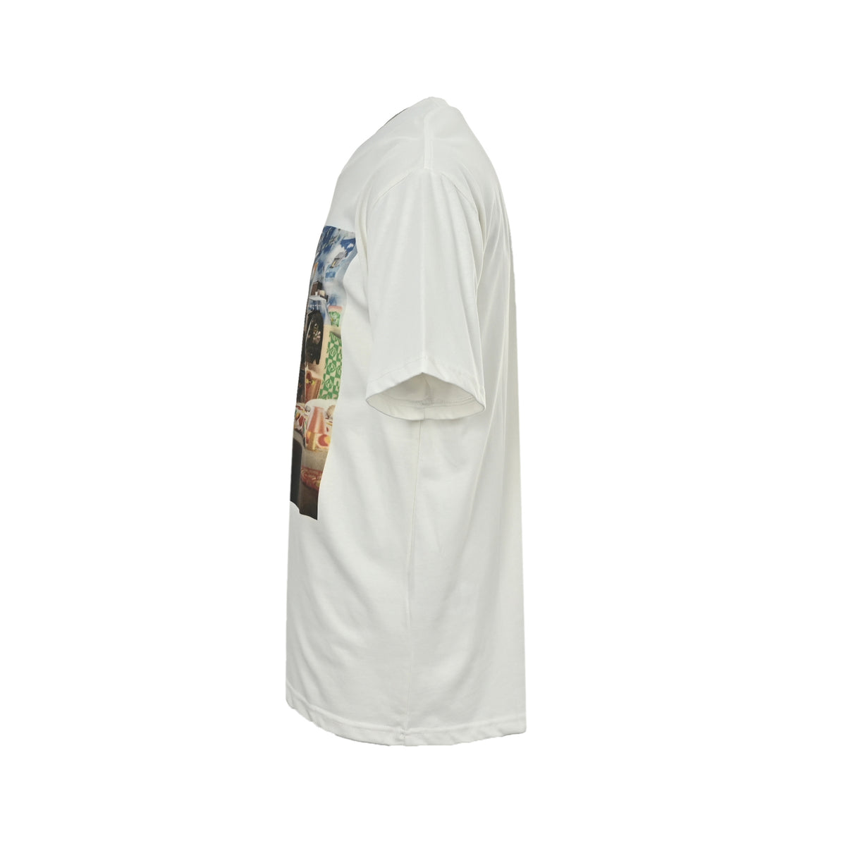 Louis Vuitton 24ss oil painting graffiti print short sleeves