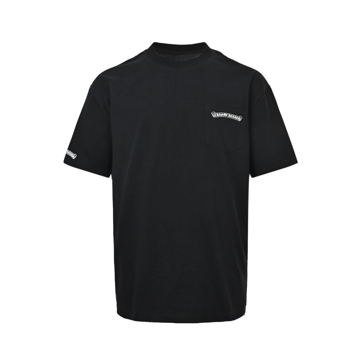 Chrome Hearts/Chrome Heart cross printed short sleeves on the back