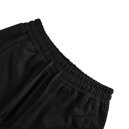 Chrome Hearts/Chrome Heart 26ss three-flower patchwork leather cross shorts