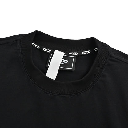 GOODBRAND 26ss gem-encrusted logo short sleeves