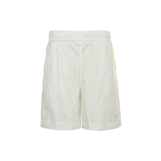 Louis Vuitton classic dark pattern old flower jacquard beach shorts