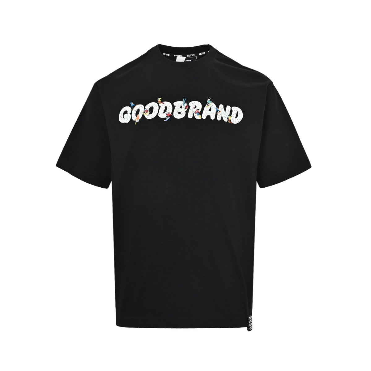 GOODBRAND snow mountain ski print short sleeves