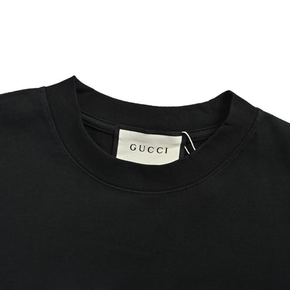 Gucci contrasting double G logo printed short sleeves