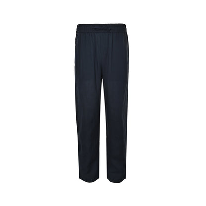 ZEGNA/Jegna linen solid color casual trousers