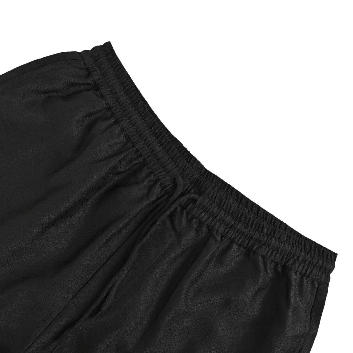 Gucci GG dark pattern jacquard shorts