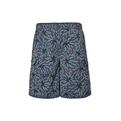 Prada floral digital print nylon shorts
