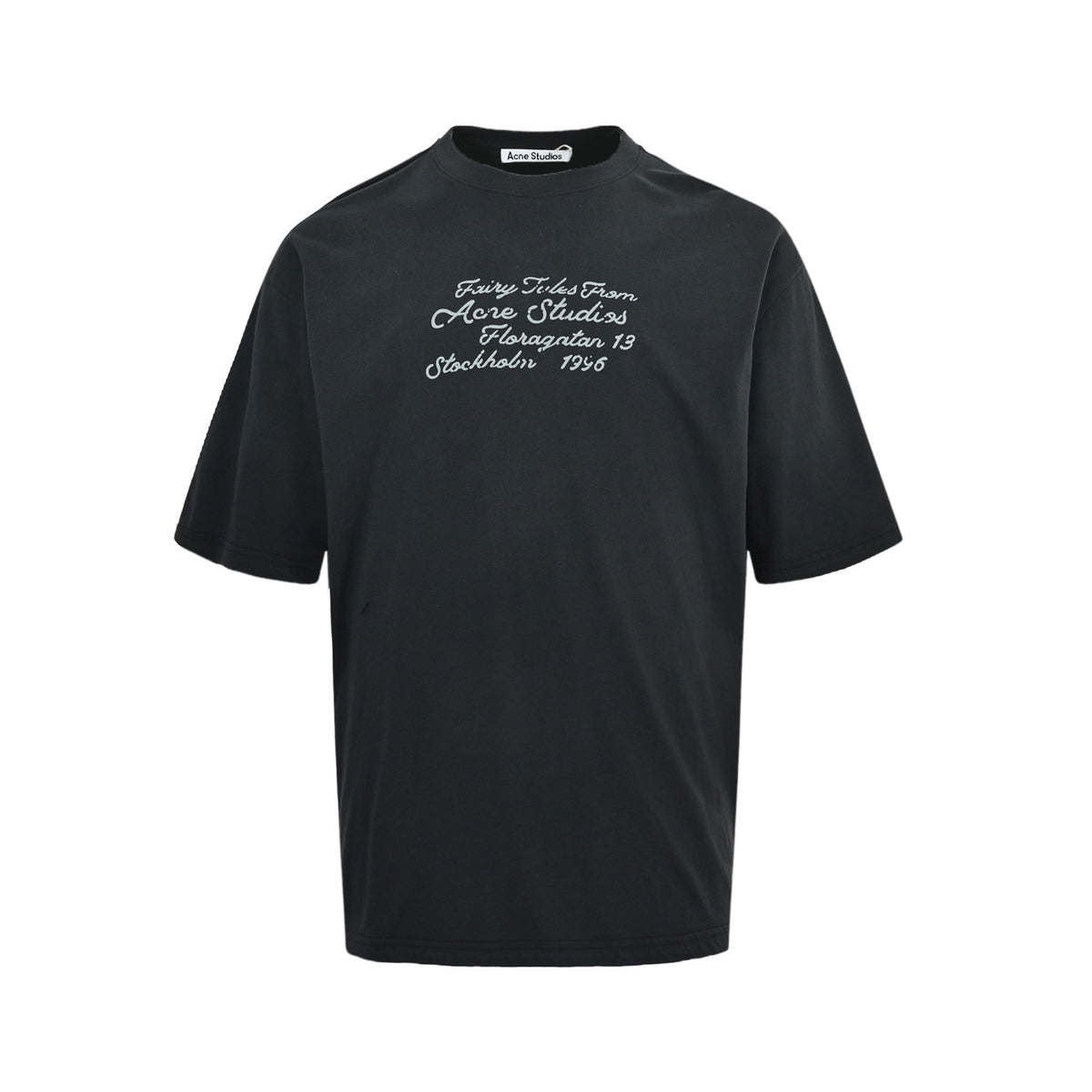 Acne Studios cursive lettering print short sleeves