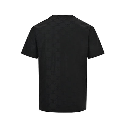 Chanel 26ss all-over presbyopia jacquard short sleeves
