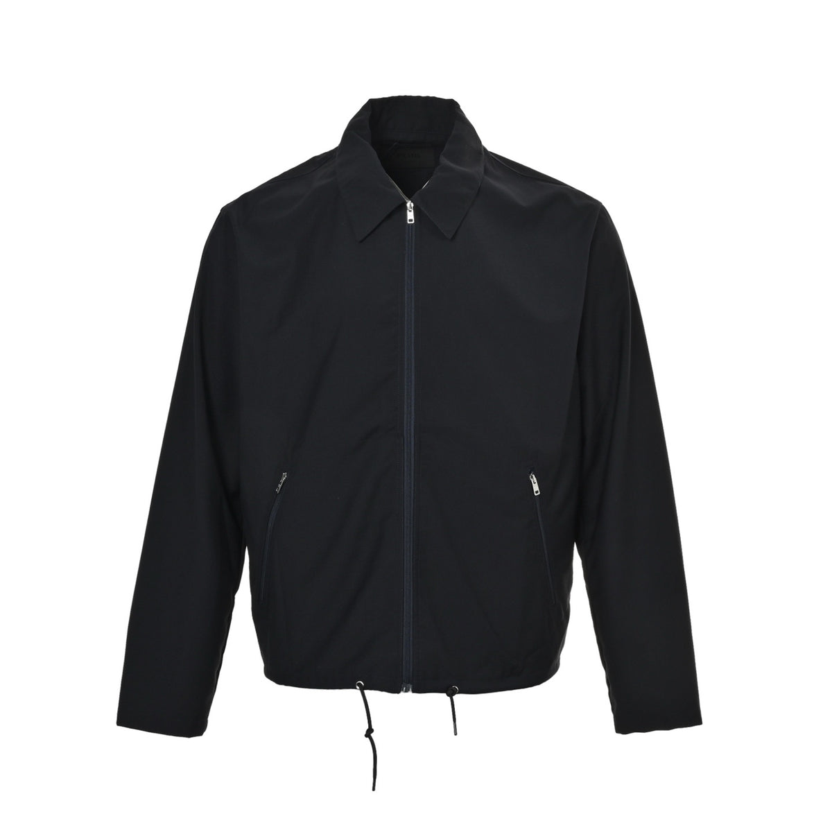 Prada solid color wool lapel short jacket