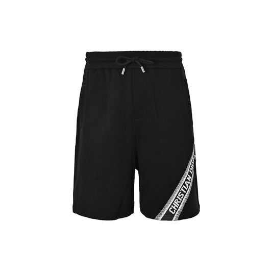 Dior 26ss letter jacquard web shorts