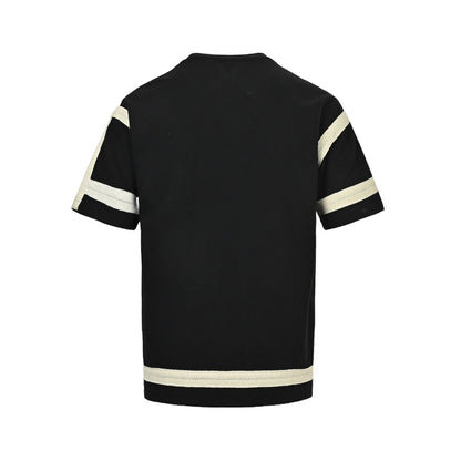 Loewe/Luo Yiwei braided ribbon waffle short sleeves