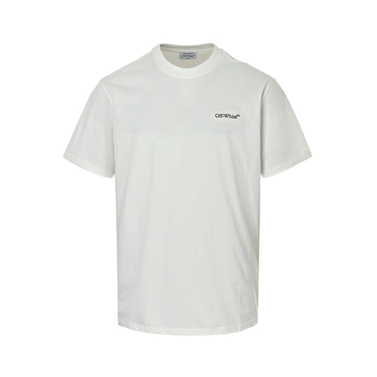 OFF WHITE CO VIRGIL gradient intertwined arrow print short sleeves