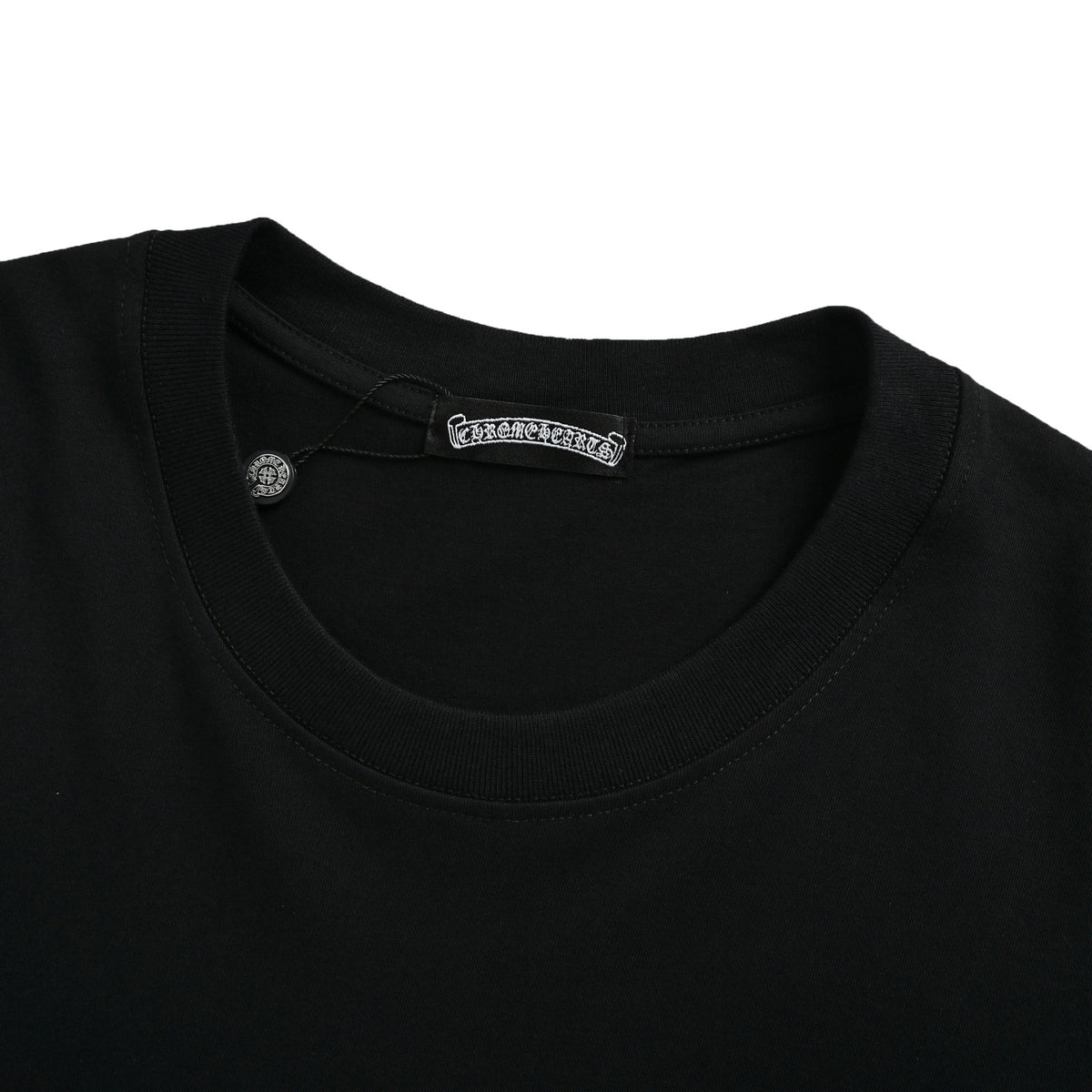 Chrome Hearts Pink Stroke Horseshoe Print Short Sleeves