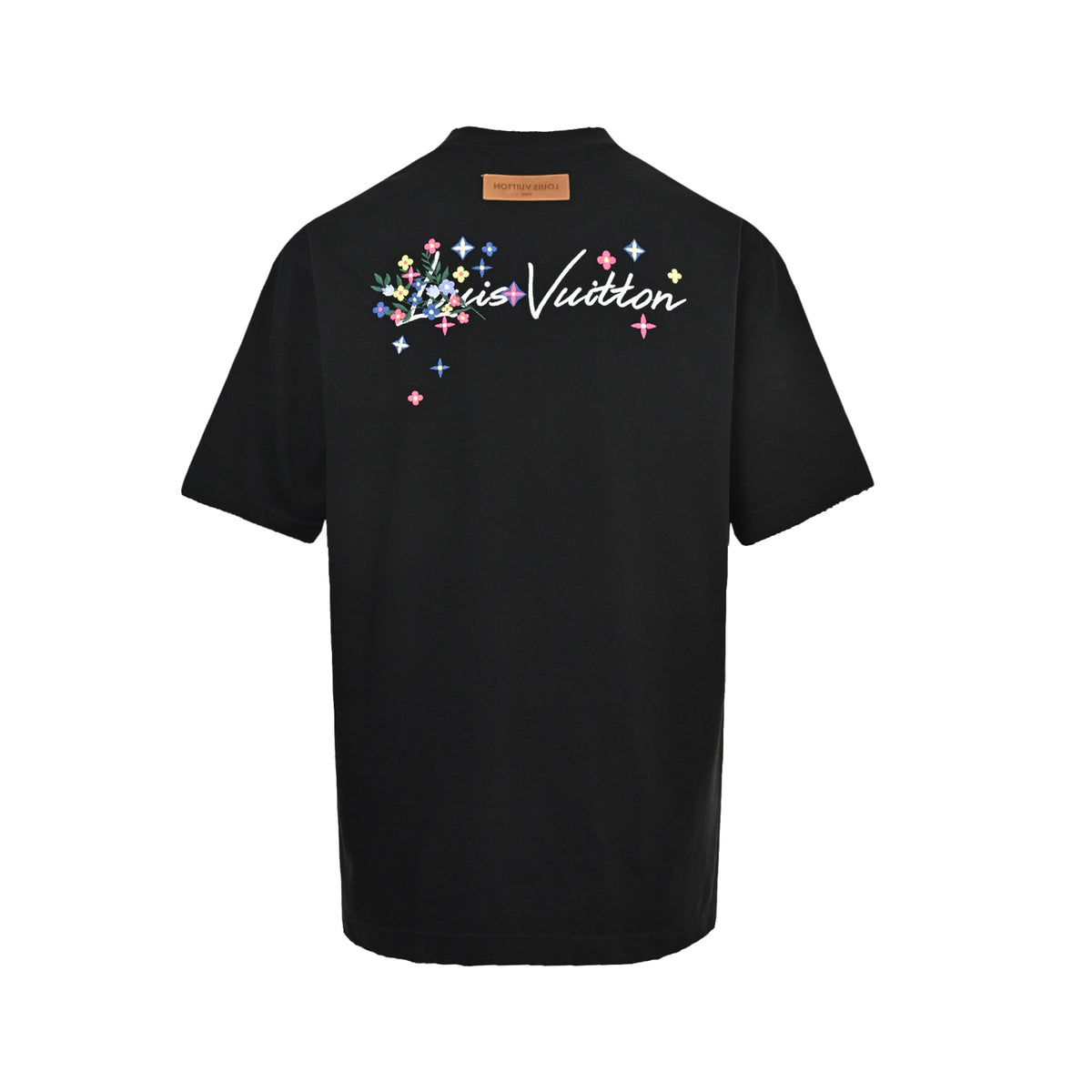 Louis Vuitton LV colorful embroidered short sleeves