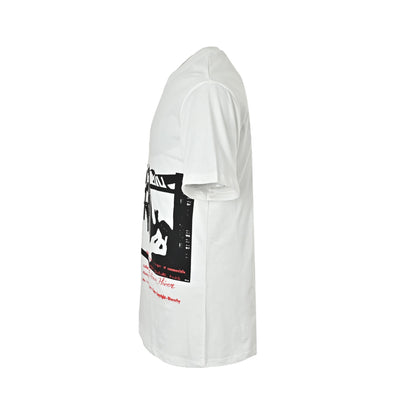 GIVENCHY 26ss portrait print short sleeves