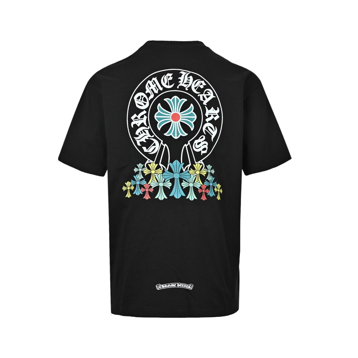 Chrome Hearts/Chrome Heart Green Cross Short Sleeve