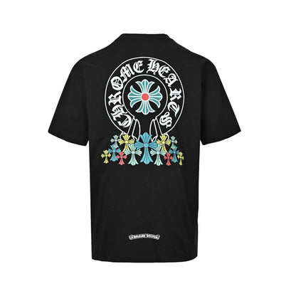 Chrome Hearts/Chrome Heart Green Cross Short Sleeve
