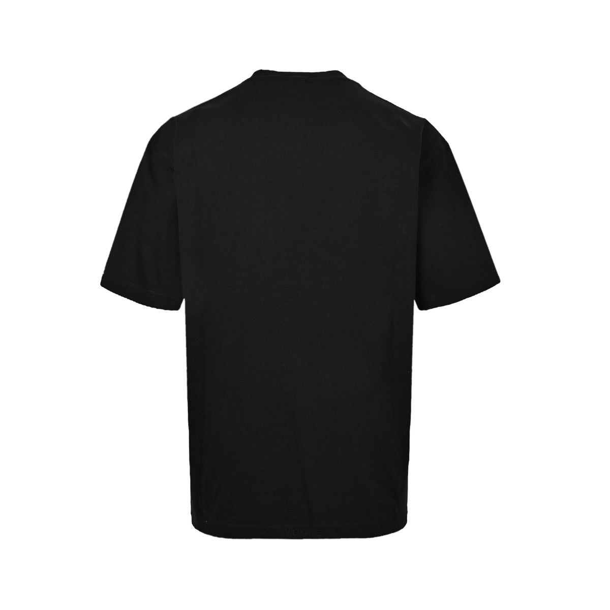 We11 Done flame phantom letter logo printed short sleeves