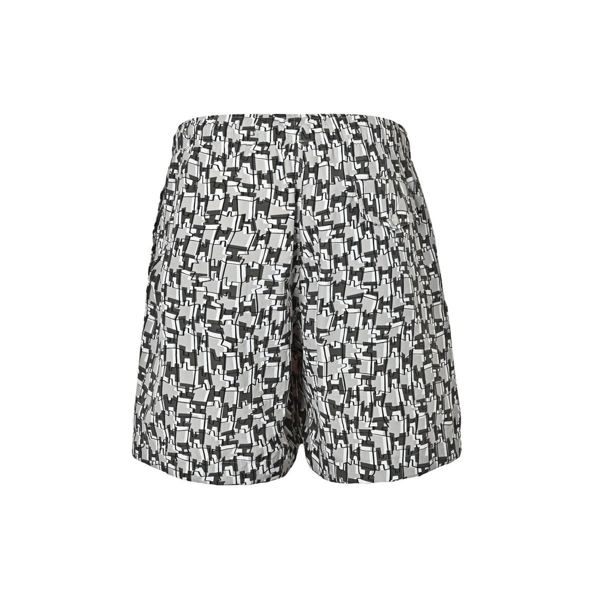 Hermes Paris Hermès all-over logo nylon shorts
