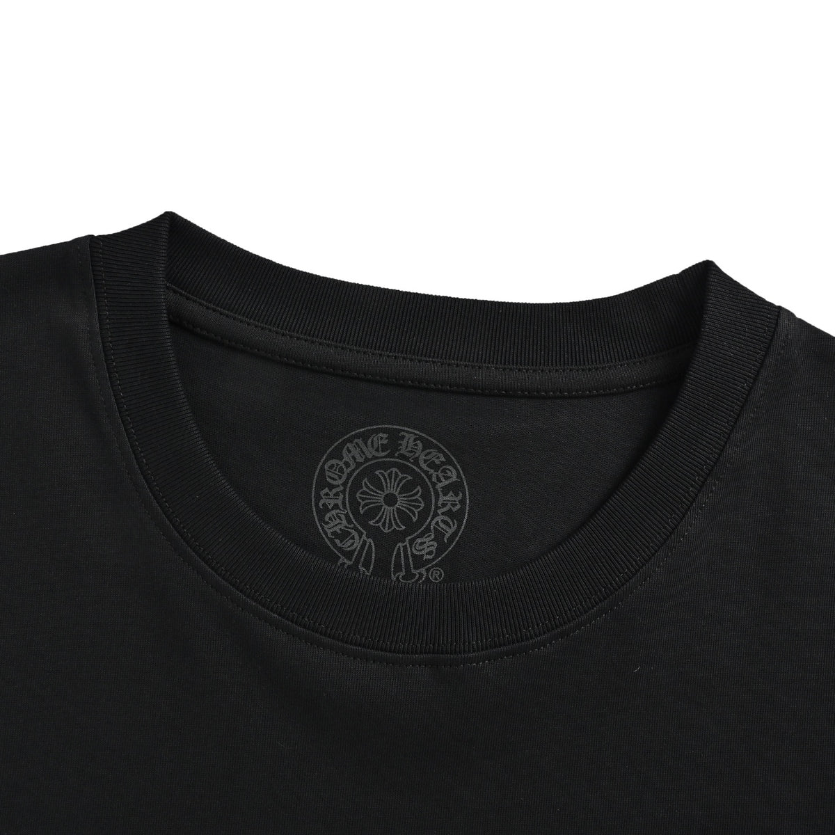Chrome Hearts/Chrome Heart Cross Printed Short Sleeves at the Hem