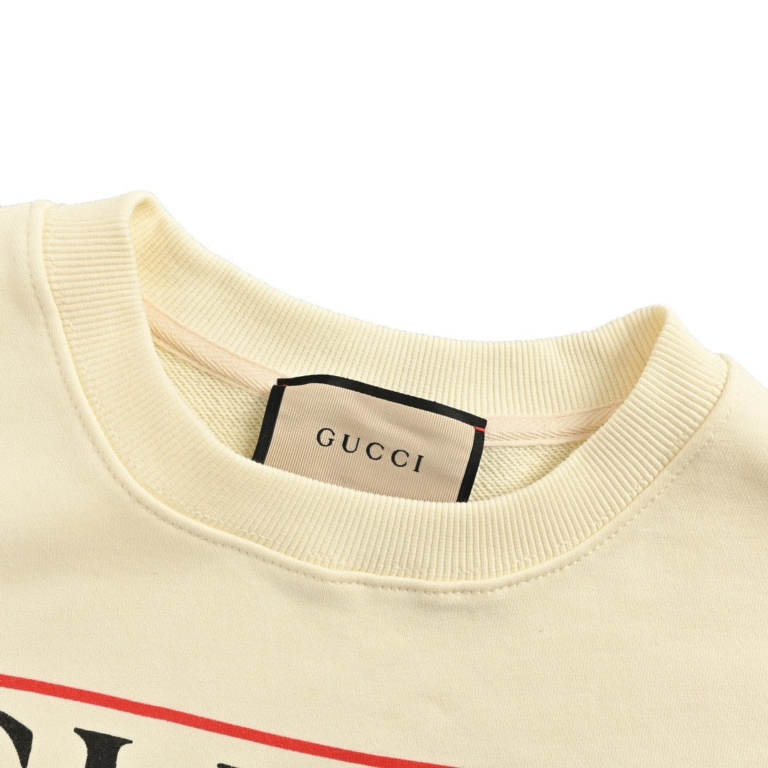 Gucci 24Fw fun cartoon print crew neck sweatshirt