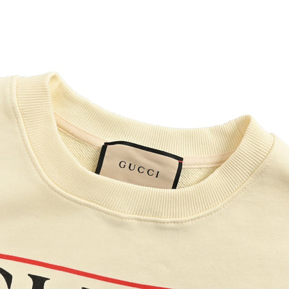 Gucci 24Fw fun cartoon print crew neck sweatshirt