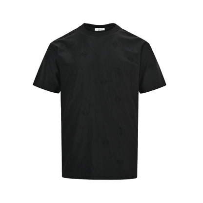 GIVENCHY 26ss all-over presbyopia jacquard short sleeves