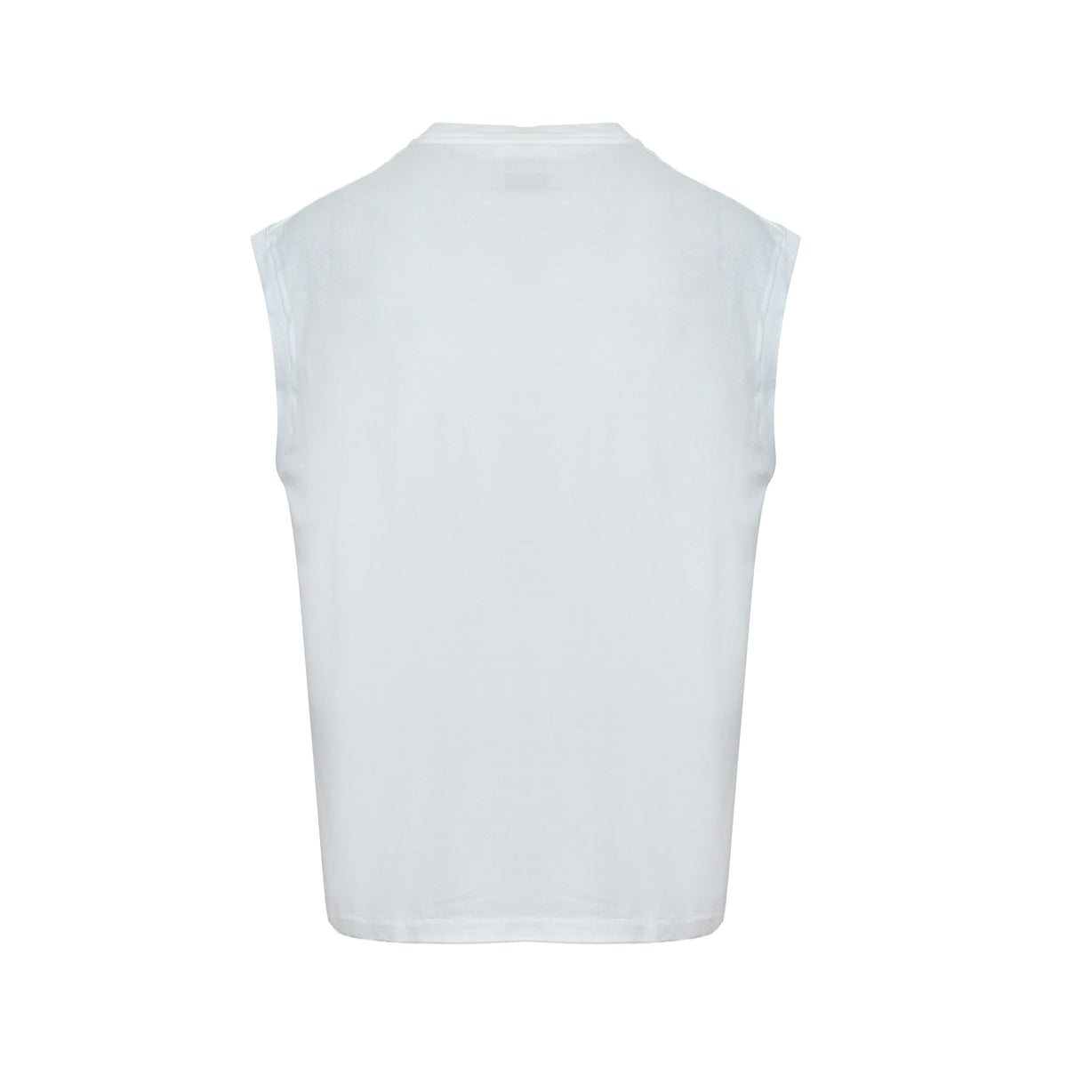 SAINT MICHAEL 25ss pocket English printed vest short sleeves