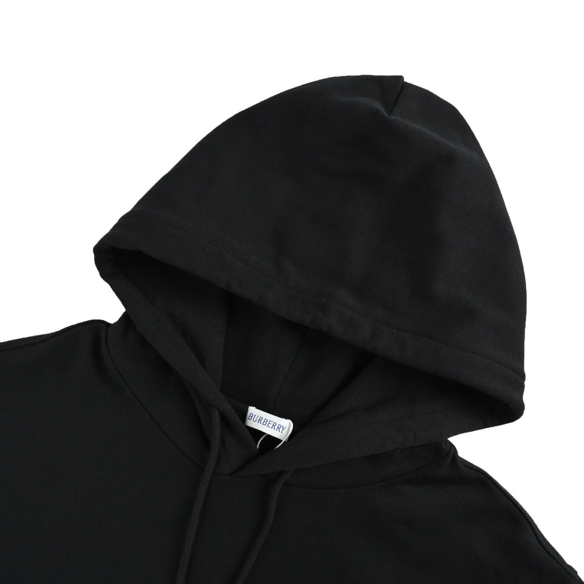 Burberry plaid war horse patch hooded sweatshirt
