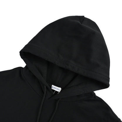 Burberry plaid war horse patch hooded sweatshirt