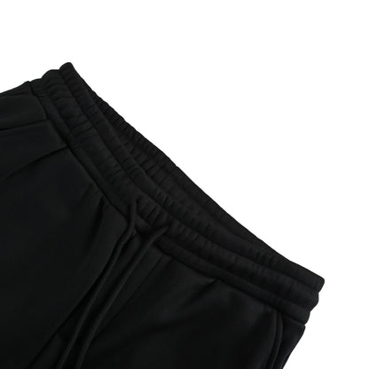 Moncler/Mongolia embroidered small label plus velvet straight trousers