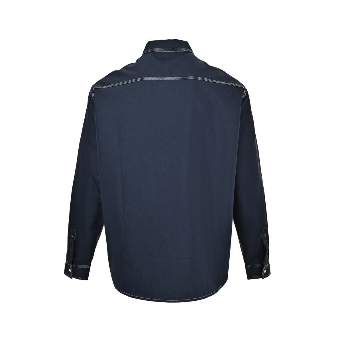 Fendi 26Fw FF embroidered topstitch shirt jacket