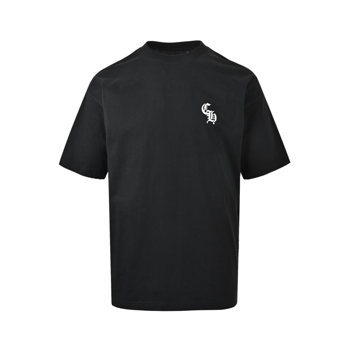 Chrome Hearts/Chrome Heart Gothic simple letter print short sleeves