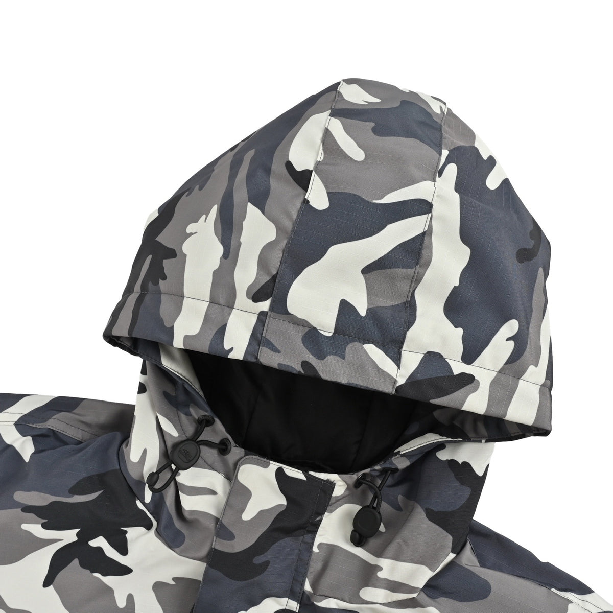 Balenciaga 3B ski quilted jacket camouflage hooded jacket